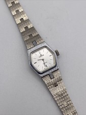 Vintage Womens Lorus Watch Gold and Silver Tone Analog Quartz Model V235-5080