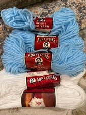 Aunt Lydia’s Heavy Rug Yarn 5 whole Skein 75/25 Rayon/Cotton Super Bulky