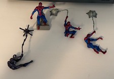Marvel Ultimate Spider-man Kaiyodo Action Vignette figures Web Wall symbiote lot