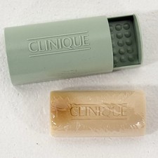 Clinique Facial Soap Bar Mild 1.5 oz NEW SEALED With Green Plastic Case