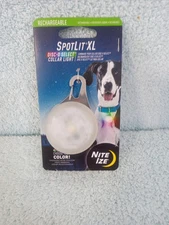 Nite Ize SpotLit XL Rechargeable Collar Light - Disc-O Select