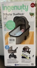 Ingenuity 3DSuite DualDock Carry Cot Portable Baby Bassinet for Stand
