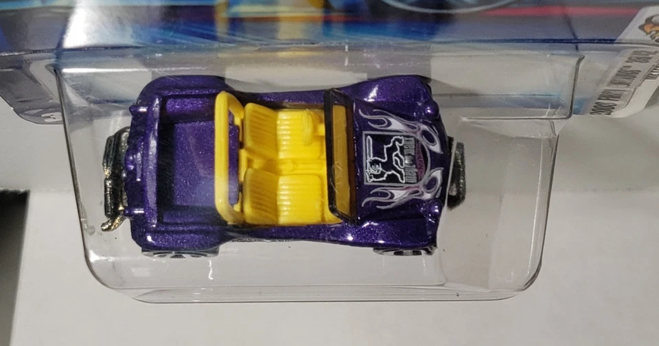 Hot Wheels 2003 primeras ediciones #51 púrpura metálico Meyers Manx Foto 2 de 2