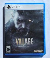 PS5 Playstation 5 - Resident Evil Village 8 VIII - case  game disc - tested
