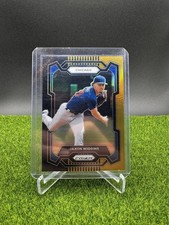 2024 Panini Prizm - Jaxon Wiggins #223 Prizm /5 Prospect Black Gold