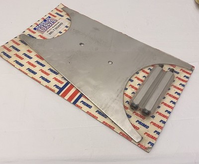 Primo 3'' Belt Guard, fits 3'' belt drive motor plate PP-413 W/ 2 Holes Harley NOS