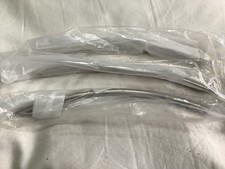 Ikea Gebürstetes Chrom Gebogene Pax Griffe 10,5" Küche Schranktür x 3