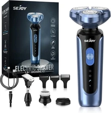 Men's Electric Beard Shaver Trimmer Razor USB Rechargeable Hair Shaving Machine
