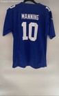 Eli Manning New York Giants Nike NFL Jersey Blue Size XL Autographed — photo 7