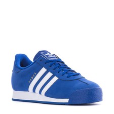 ADIDAS SAMOA LOW LACE-UP CASUAL SNEAKER TRAINER MEN SHOES BLUE/WHITE SIZE 7 NEW