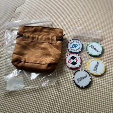 Titleist Vokey Poker Chip Ball Markers Set Of 5 Rare Golf Accessory From Japan