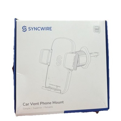 SYNCWIRE Car Vent Phone Mount, [Big Phone Friendly] Hands-Free Car Phone Holder