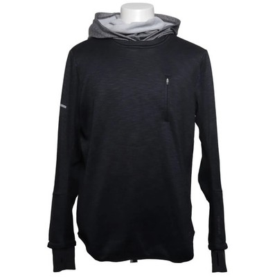 Adidas Running, Kapuzenpullover, Größe: L, Schwarz/Grau, Elasthan/Polyester #qUL