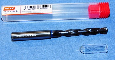 HOLEX  Inox solid carbide high-performance drill 8 mm shank  6.5mm Dia.(.255'')