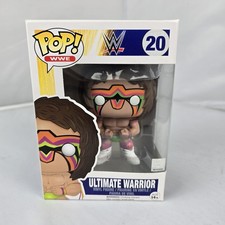 Funko Pop! WWE Ultimate Warrior #20 Vaulted Retired Vinyl Figure WWF New In Box