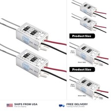 24V LED Power Supply - Waterproof IP67 15W 24 Volt DC Transformer 120V