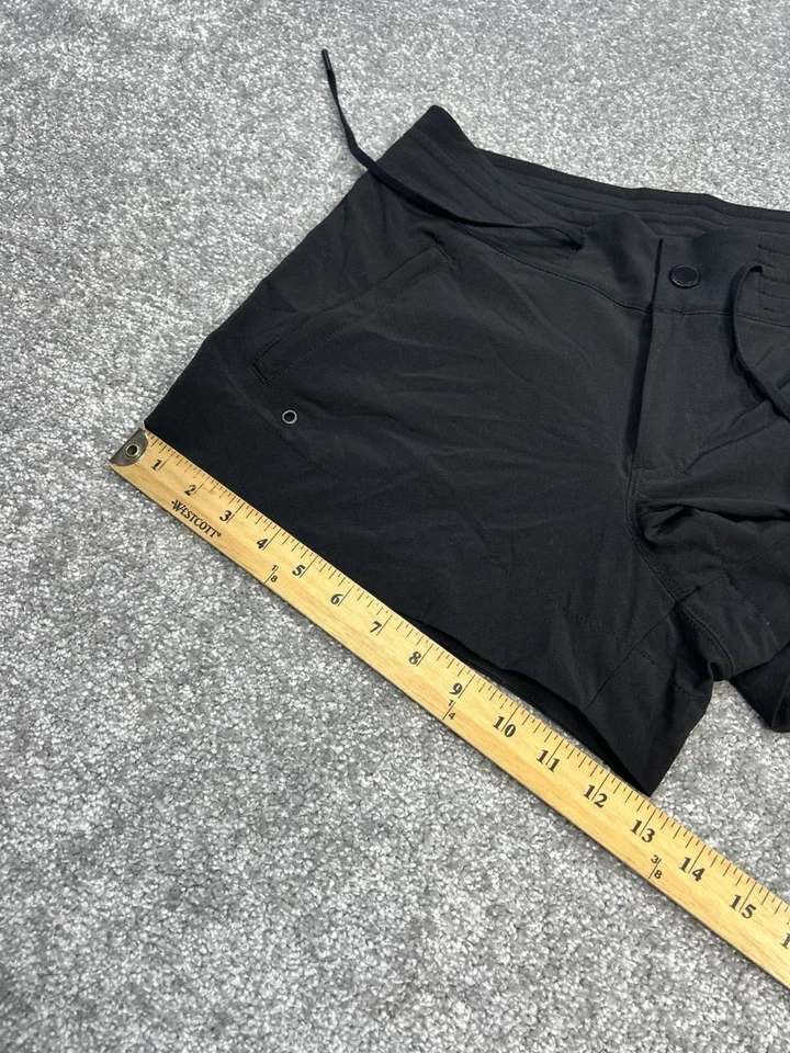 Athleta Hudson Boardshort Womens 4 Black 3" * - Image 3 of 4