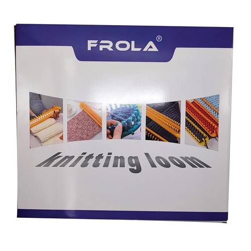 Knitting Loom Craft Kit - Long Knitting Loom and Round Knitting Loom - Includ - Picture 7 of 7