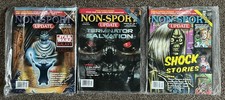 Non-Sport Update Magazin, Band 20 - No’s 1,2 & 6, 2009, 3x Ausgaben (alle versiegelt)