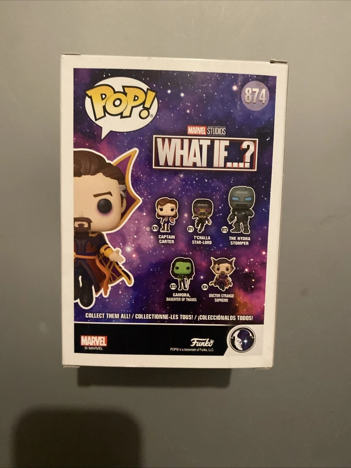 Funko POP! Marvel What If' - Doctor Strange Supreme, exclusivo de Brilla en la Oscuridad Foto 3 de 4