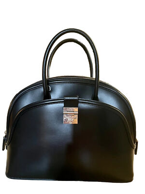 MCM Tracy large black leather shoulder bag and MCM