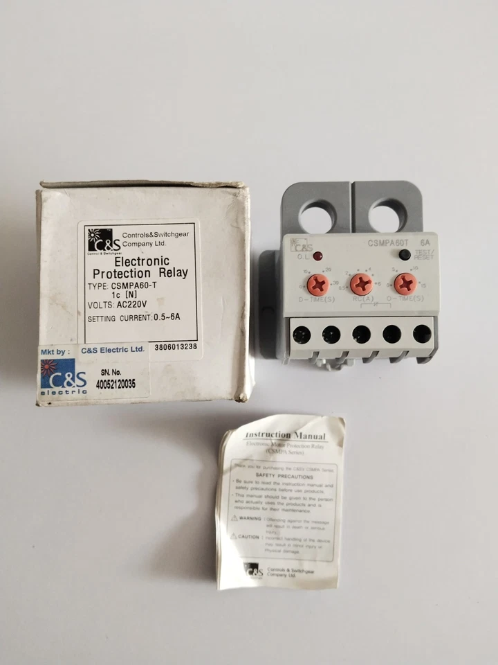 C$S ELECTRONIC PROTECTION RELAY FREE FAST SHIPPING - Image 2 of 4