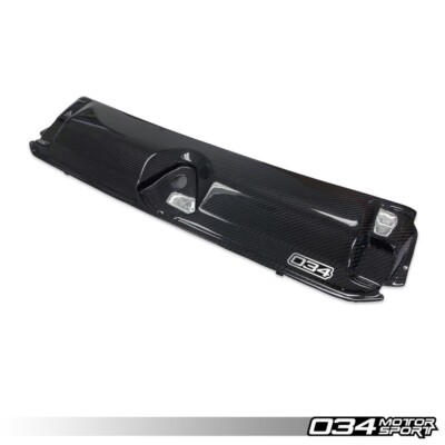 034 Motorsport Carbon Fibre Radiator Support Slam Panel Cover for Audi A4 S4 B9