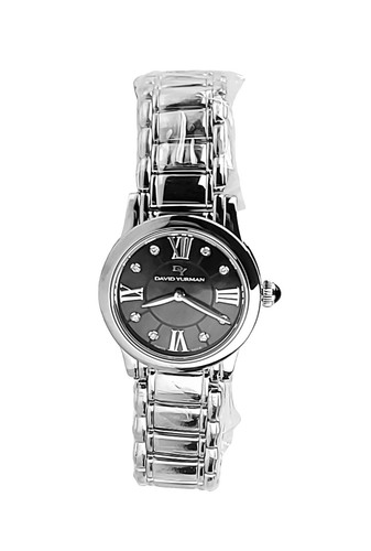 David Yurman Stainless Steel Silver Albion Linked Bracelet Diamond Watch David Yurman Albion 23MM Stainless Steel Watch With Diamond  main image 3