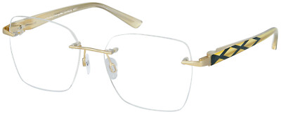Damen Change me Brille 2868 1 randlos Fassung mattgold Neuheiten Neu