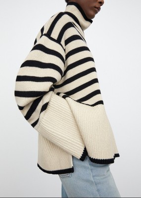 Toteme Signature Stripe Turtleneck 