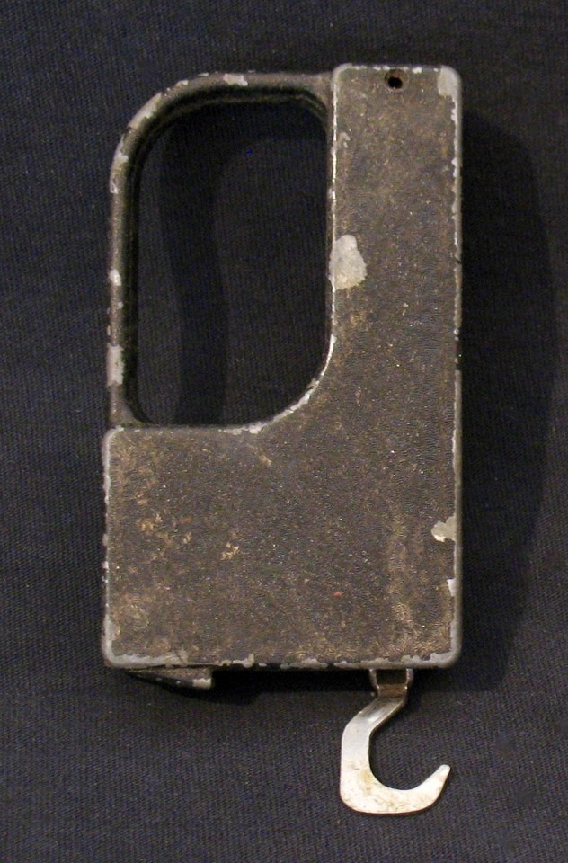 Échelle de pêche vintage par Langley De-Liar Fishing Tool, Modèle 228