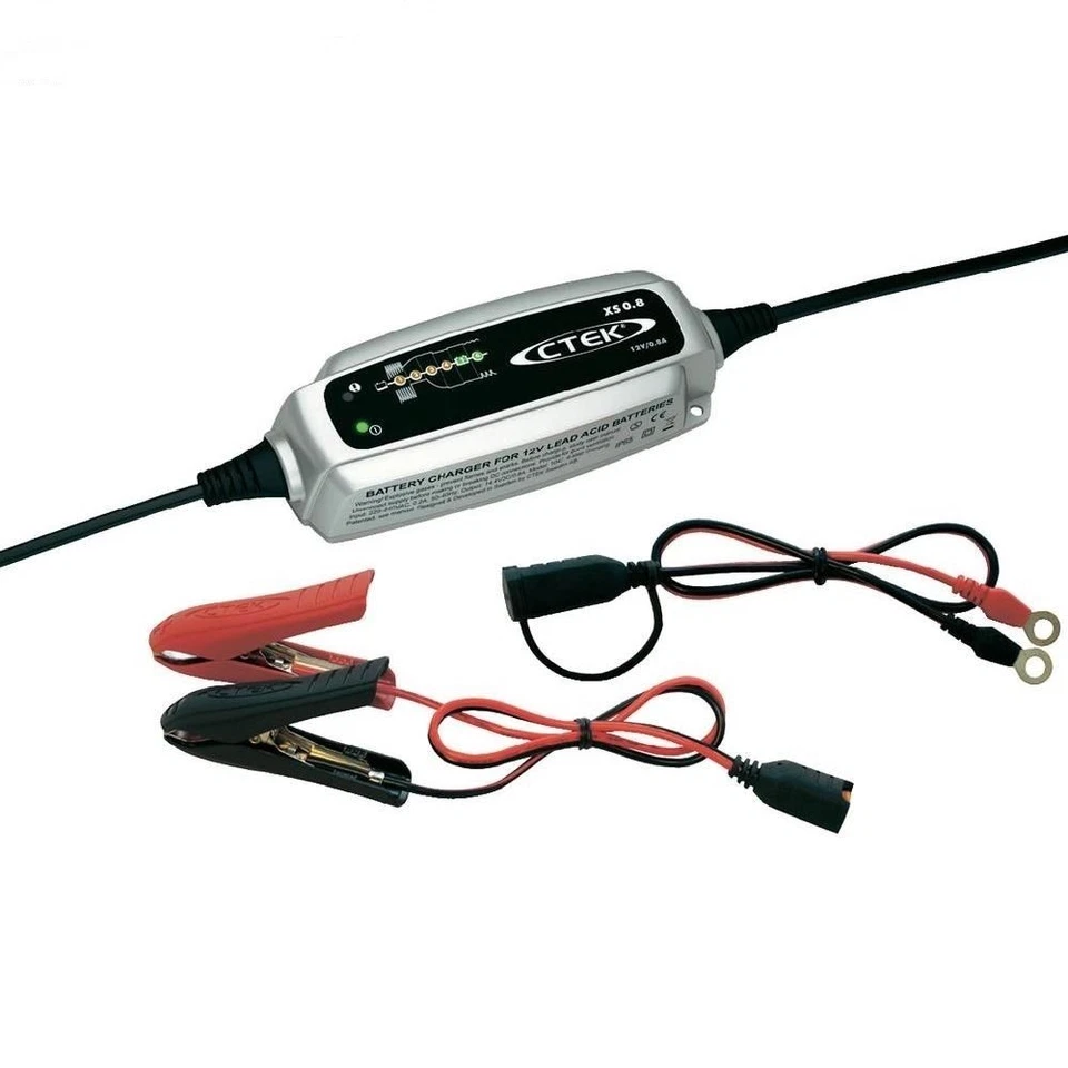 Chargeur  batterie voiture / auto / Moto CTEK XS 0.8 A 12V de 1.2-32ah (100ah) - Photo 1/3
