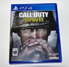 Replacement Case NO GAME Call of Duty WWII Playstation 4 PS4 Box