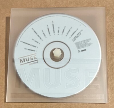 Muse - Showbiz ULTRA RARE UK promo only CD in plexiglass case '99