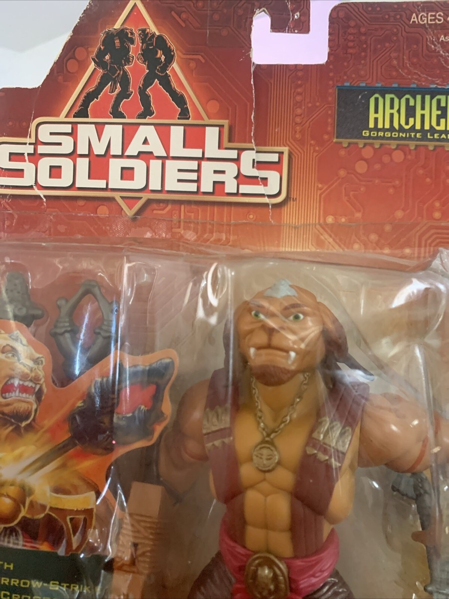 アメコミ Small Soldiers Archer Figure VTG 1998 HASBRO SMALL SOLDIERS MOVIE GORGONITE LEADER ARCHER