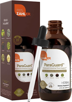 Zahler Paraguard Cleanse Liquid Drops - Gut Health Detox Supplement 4 Ounces