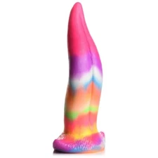 Creature Cocks Unicorn Kiss - Unicorn Tongue Glow-In-The-Dark Silicone Dildo