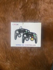 Two GameCube Wired Controllers *New In Box* Never Opened