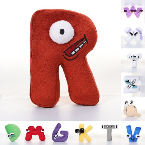 26 Plush Doll Alphabet Lore Letter Kid Educational Toy Home Easter Easter Gift- - Picture 7 of 51