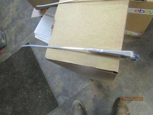 60 61 62 63 64 65 66 Chevy Pickup Truck Stainless lh Windshield Wiper Blade Arm