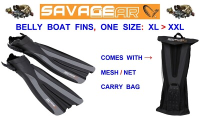 SAVAGE GEAR BELLY BOAT FINS FOR HIGH RIDER V2 BELLY BOAT 150 170
