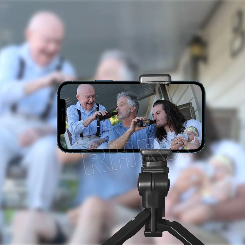 Soporte remoto para trípode selfie palo soporte de escritorio para Samsung S25 S24 S23 S22 Ultra Foto 2 de 4