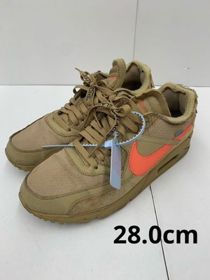 Nike Air Max 90 Off White Desert Ore Size 28cm US 10 Rare Virgil 