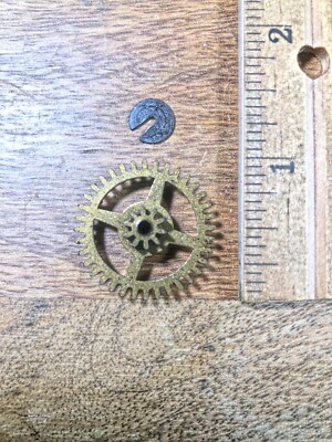 Kienzle Clock Movement Minute Wheel (See Pics To ID Mvmt)   (K9359)
