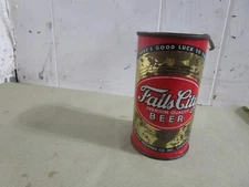 Falls City Premium Union Made  Flat Top Beer Can Empty Louisville Ky