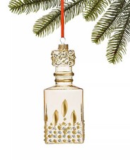 Holiday Lane Shine Bright Perfume Bottle Christmas Ornament