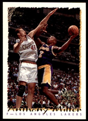 1994-95 Topps Anthony Miller Rookie . Los Angeles Lakers #351