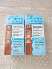 Water Works Permanent Powder Hair Color 27 Natural Light Brown 2 Pack 