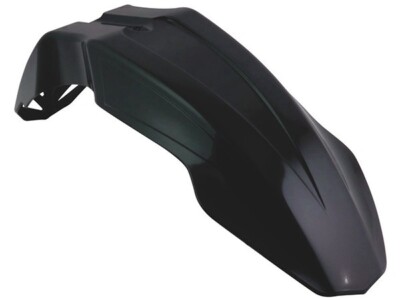 Universal Black Front Fender SuperMotard Rtech Short Racetech Motard