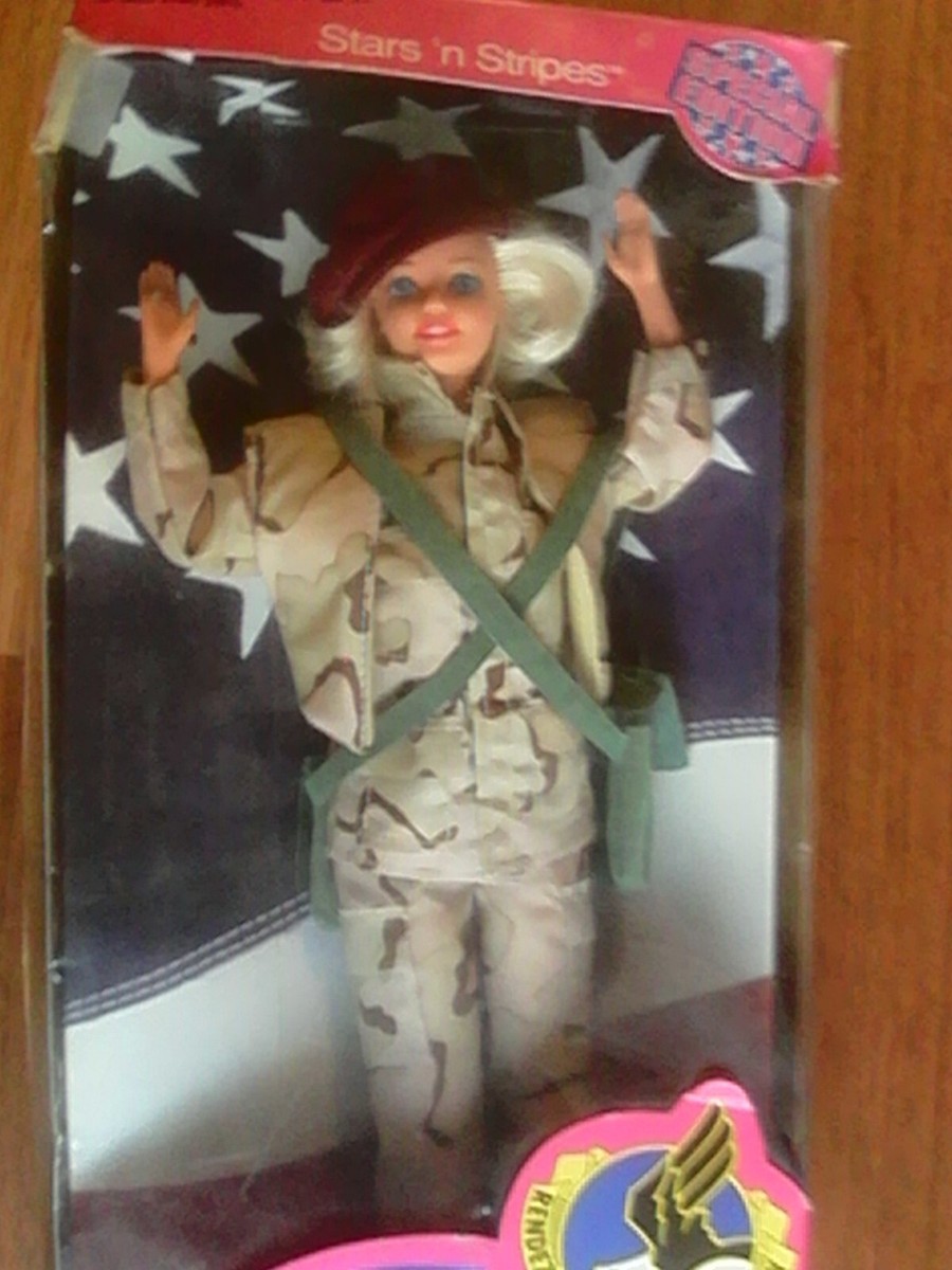 ARMY Barbie/アーミー バービー Army Barbie & Ken Deluxe Set Stars 'n Stripes Special